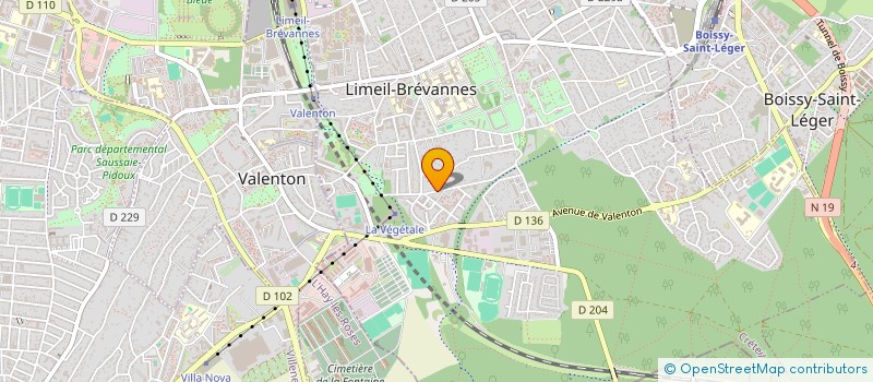 localisation de l'entreprise KH ELEC  LIMEIL-BREVANNES