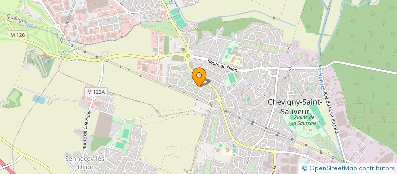 localisation de l'entreprise KH FAMILYA  CHEVIGNY-SAINT-SAUVEUR