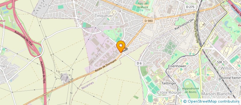 localisation de l'entreprise KH FRET  TINQUEUX