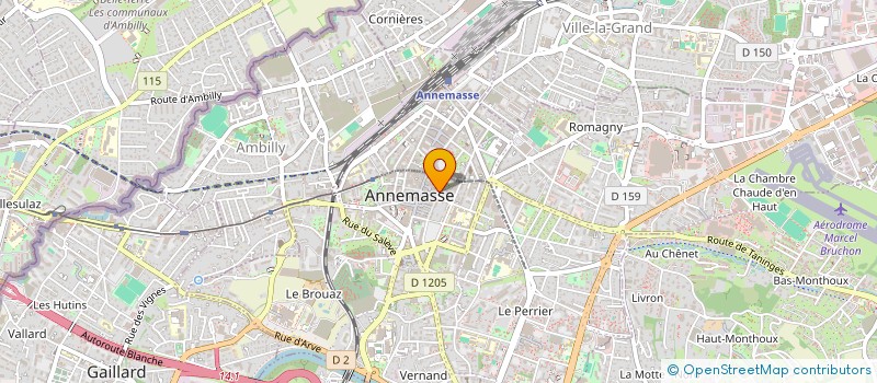 localisation de l'entreprise KH HOLDING  ANNEMASSE