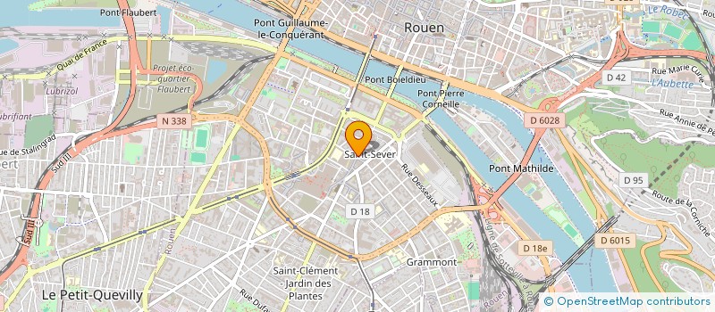 localisation de l'entreprise KH INVEST à ROUEN