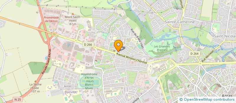 localisation de l'entreprise KH MARSIT à ARRAS