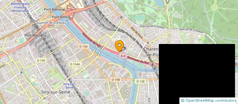 localisation de l'entreprise KH PARTNERS à CHARENTON-LE-PONT