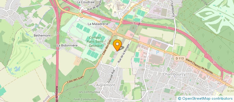 localisation de l'entreprise KH PATRIMOINE  AIGREMONT