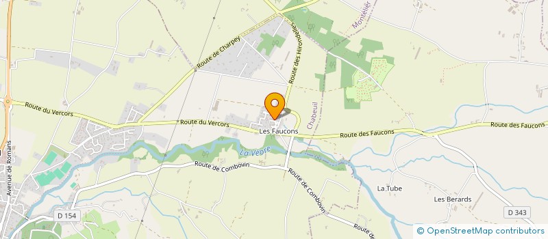 localisation de l'entreprise KH SAHIN RENOBAT TP à CHABEUIL
