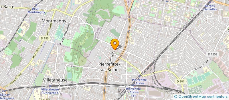 localisation de l'entreprise KHA à PIERREFITTE-SUR-SEINE