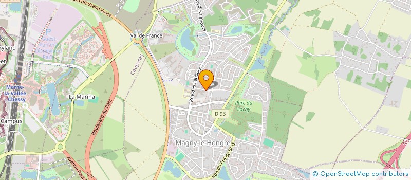 localisation de l'entreprise KHA SOC à MAGNY-LE-HONGRE