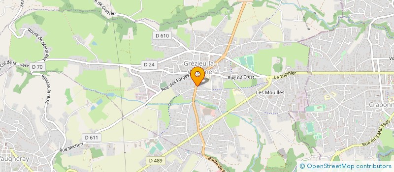 localisation de l'entreprise KHA'TISS à GREZIEU-LA-VARENNE