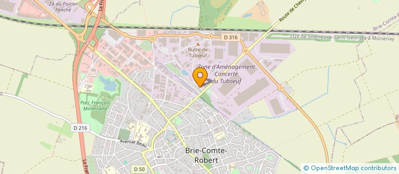 localisation de l'entreprise KHABERLEC à BRIE-COMTE-ROBERT