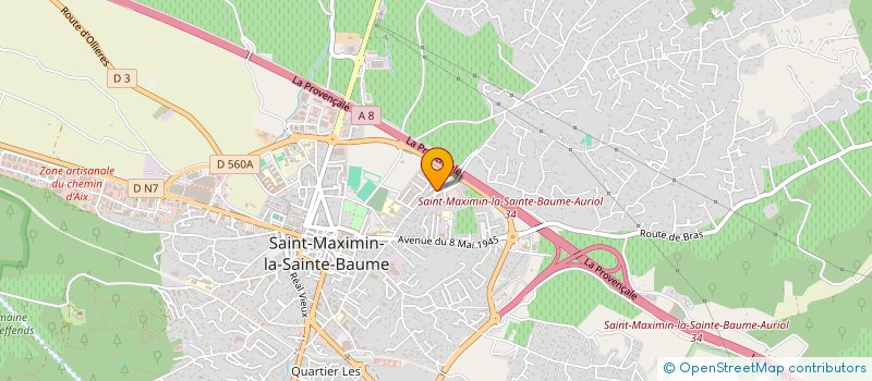 localisation de l'entreprise KHACID à SAINT-MAXIMIN-LA-SAINTE-BAUME