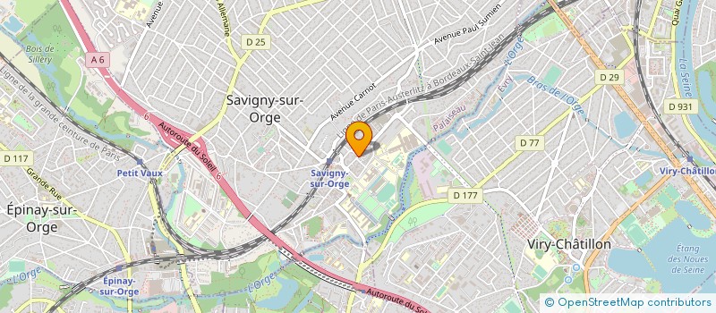 localisation de l'entreprise KHADI à SAVIGNY-SUR-ORGE