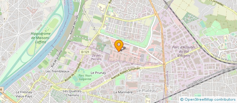 localisation de l'entreprise KHADISPAL à CORMEILLES-EN-PARISIS