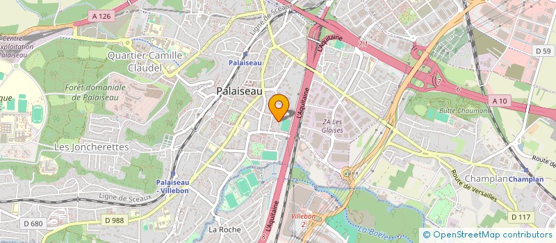 localisation de l'entreprise KHADRA à PALAISEAU