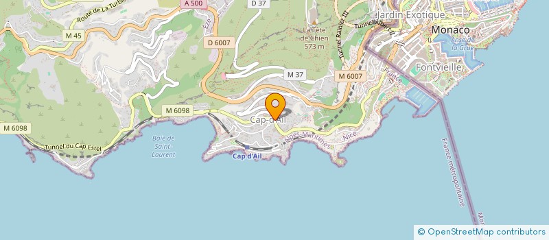 localisation de l'entreprise KHADY à CAP-D'AIL