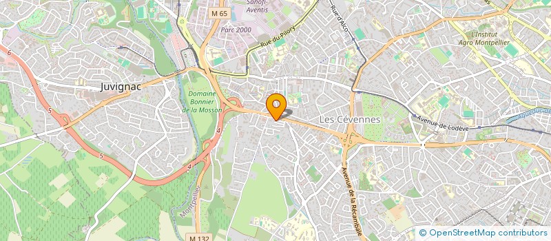 localisation de l'entreprise KHAFFOU à MONTPELLIER