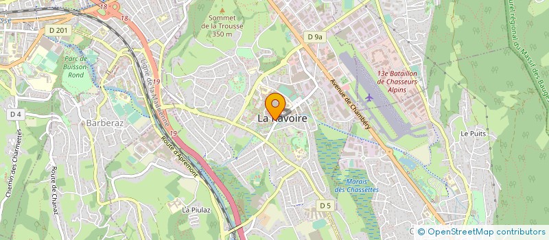 localisation de l'entreprise KHAIDEN  LA RAVOIRE