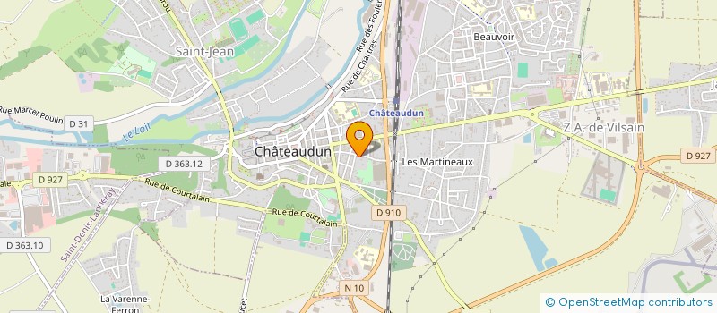 localisation de l'entreprise KHAIRALLAH SHADY & CHAREF HOUDA à CHATEAUDUN