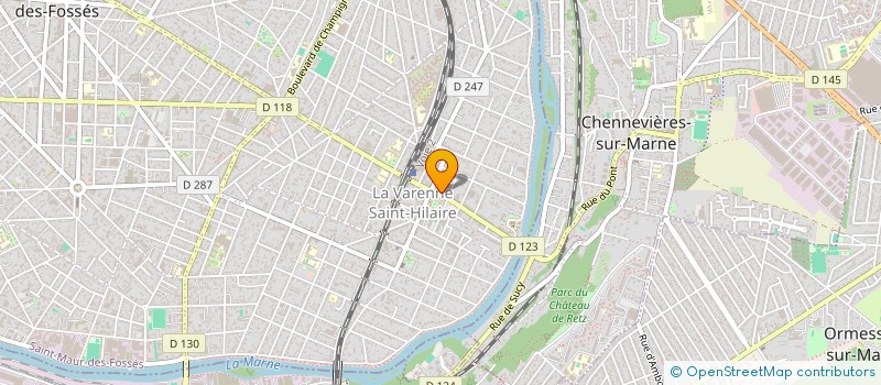 localisation de l'entreprise KHALBOUS ET FRERES à SAINT-MAUR-DES-FOSSES