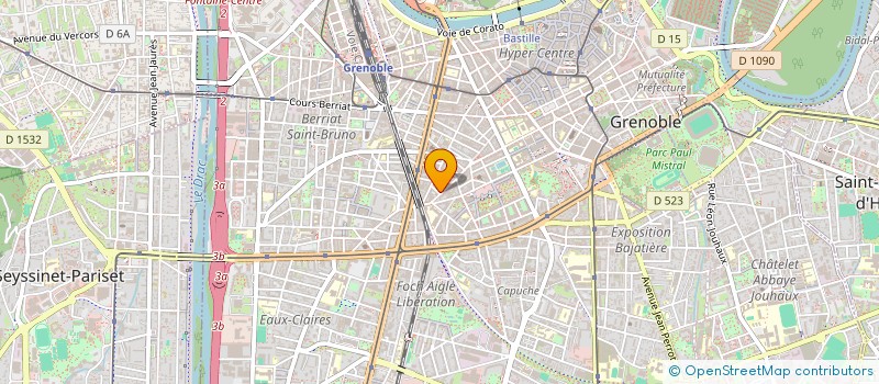 localisation de l'entreprise KHALCS à GRENOBLE