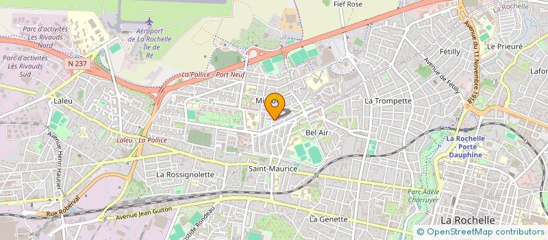 localisation de l'entreprise KHALED  LA ROCHELLE