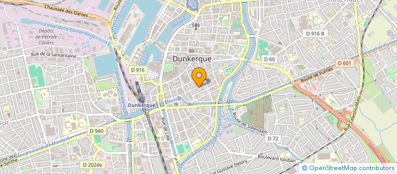 localisation de l'entreprise KHALFAT à DUNKERQUE