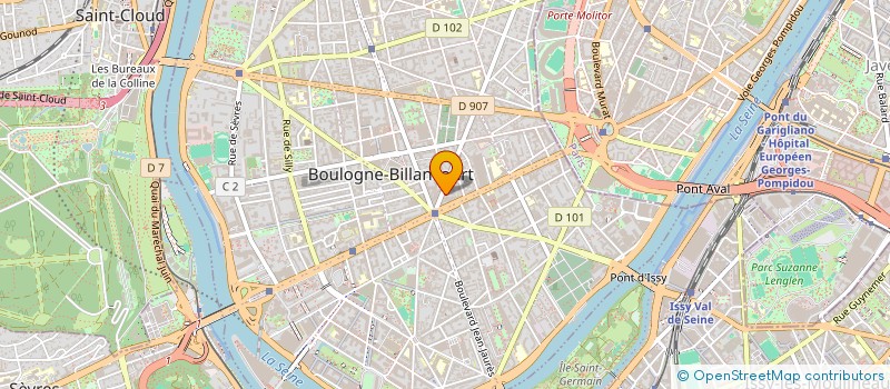 localisation de l'entreprise KHALFET & CO INVEST à BOULOGNE-BILLANCOURT
