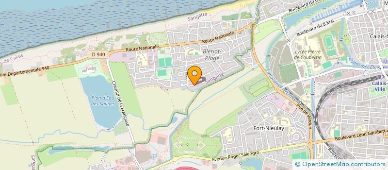 localisation de l'entreprise KHALFET LOCATIONS  SANGATTE