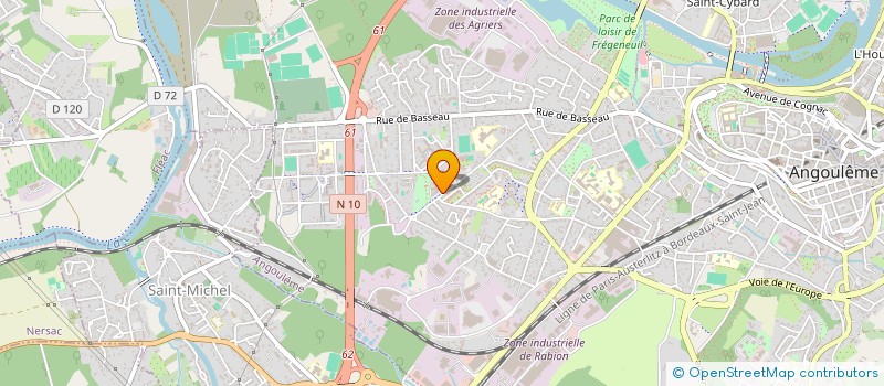 localisation de l'entreprise KHALID BELLAKHDER à ANGOULEME