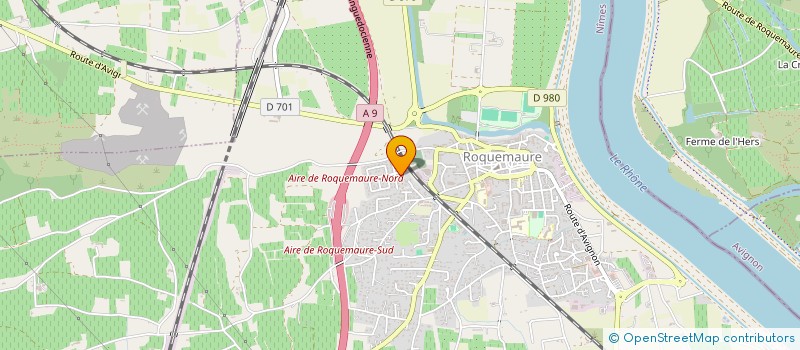 localisation de l'entreprise KHALIFA IMMOBILIER  ROQUEMAURE