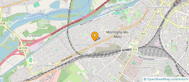 localisation de l'entreprise KHALIFE  MONTIGNY-LES-METZ