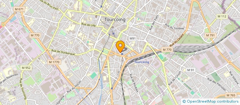 localisation de l'entreprise KHALIL  TOURCOING