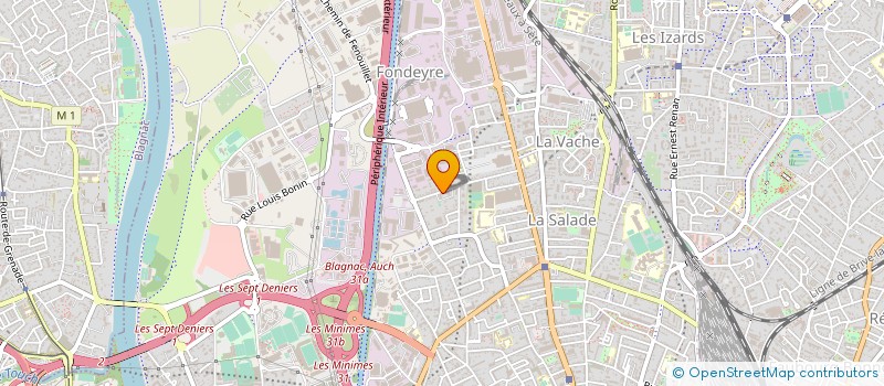 localisation de l'entreprise KHALIL FRUITS à TOULOUSE