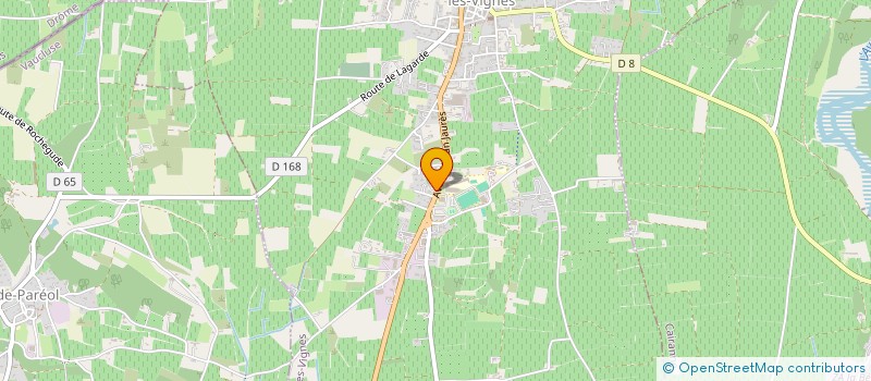 localisation de l'entreprise KHALISO  SAINTE-CECILE-LES-VIGNES