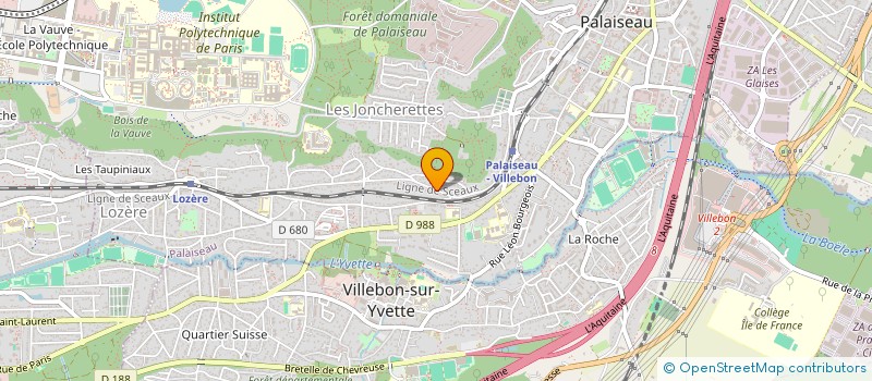 localisation de l'entreprise KHALIX à PALAISEAU