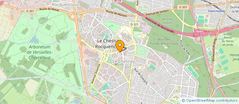 localisation de l'entreprise KHALLOUK GLOBAL SERVICES  LE CHESNAY-ROCQUENCOURT