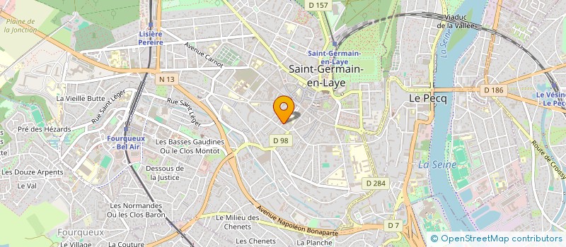 localisation de l'entreprise KHALY SCI  SAINT-GERMAIN-EN-LAYE