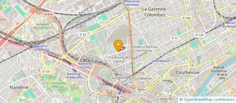 localisation de l'entreprise KHALYAN à COURBEVOIE