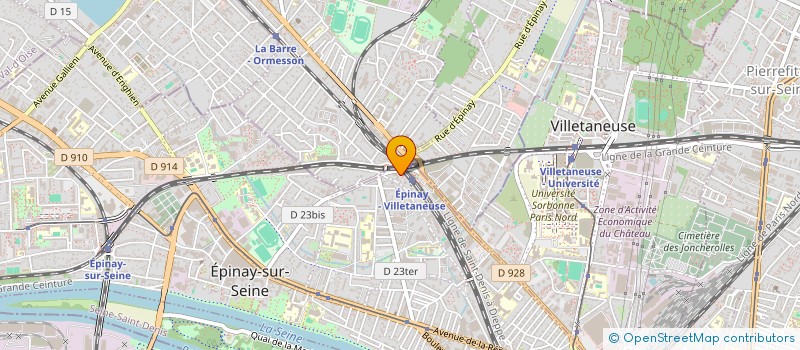 localisation de l'entreprise KHALYM à EPINAY-SUR-SEINE