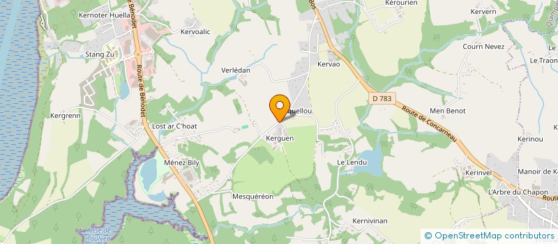 localisation de l'entreprise KHAMA HOLDING  QUIMPER