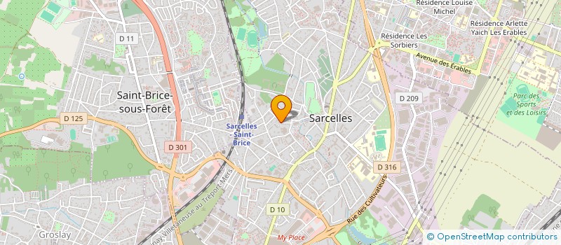 localisation de l'entreprise KHAN 2018 à SARCELLES