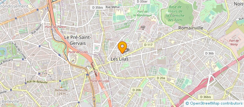 localisation de l'entreprise KHAN à LES LILAS