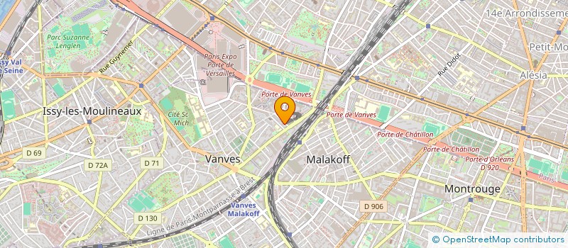 localisation de l'entreprise KHAN  VANVES