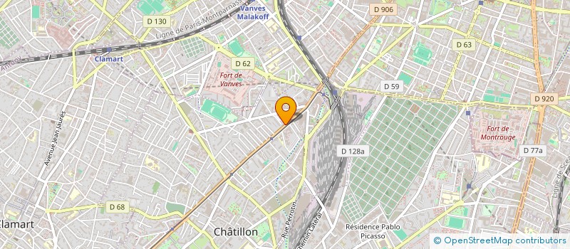 localisation de l'entreprise KHAN  CHATILLON