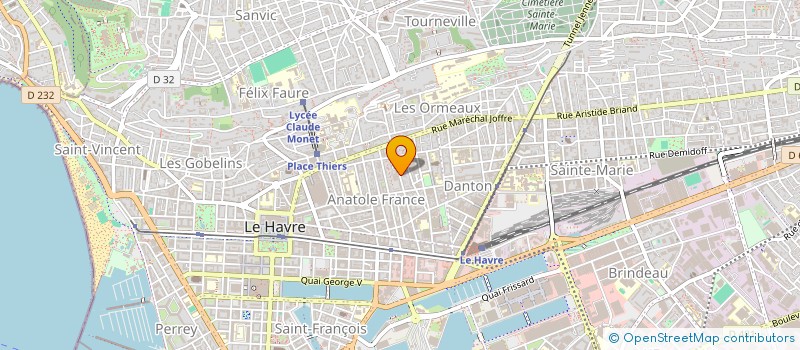 localisation de l'entreprise KHANH  LE HAVRE