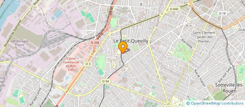 localisation de l'entreprise KHANOUCH à LE PETIT-QUEVILLY