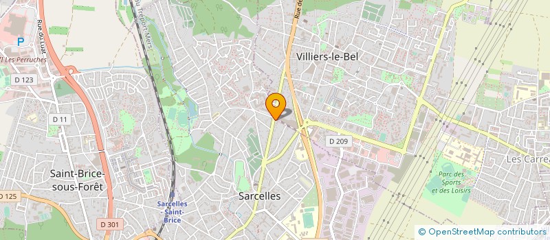 localisation de l'entreprise KHANTEX MODE FRANCE à SARCELLES