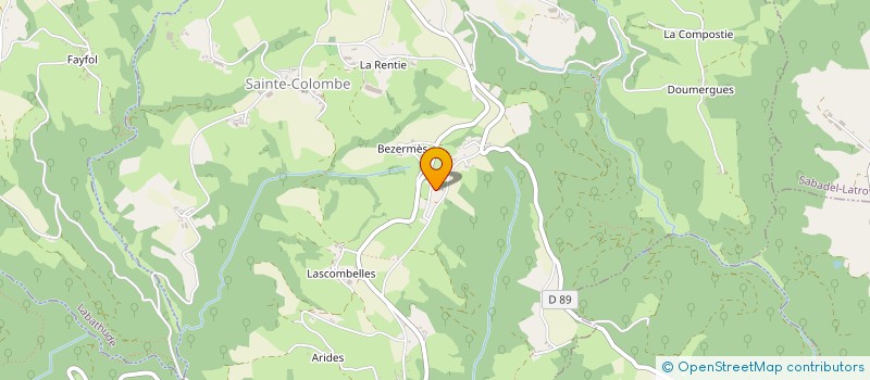 localisation de l'entreprise KHANTI MUSIC  SAINTE-COLOMBE