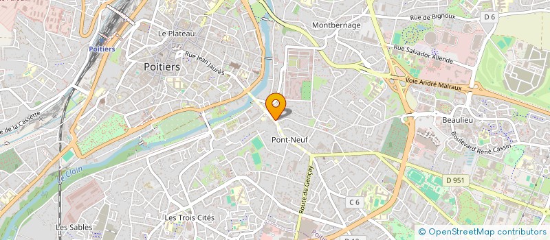 localisation de l'entreprise KHANZIR à POITIERS