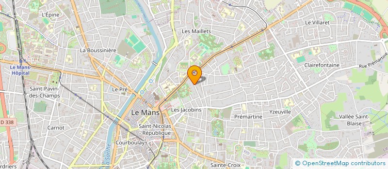 localisation de l'entreprise KHAO SOK à LE MANS