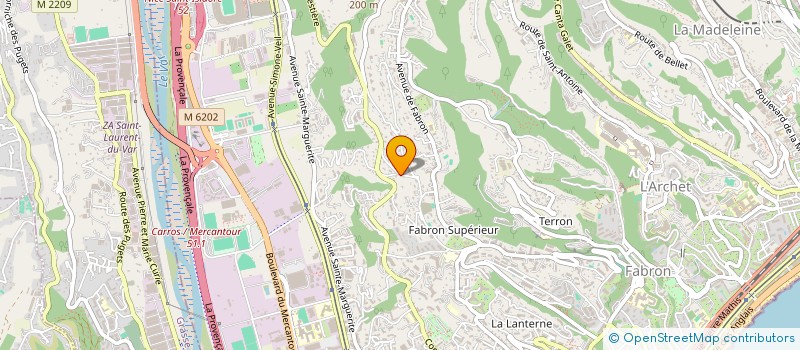localisation de l'entreprise KHAOSDEUS à NICE